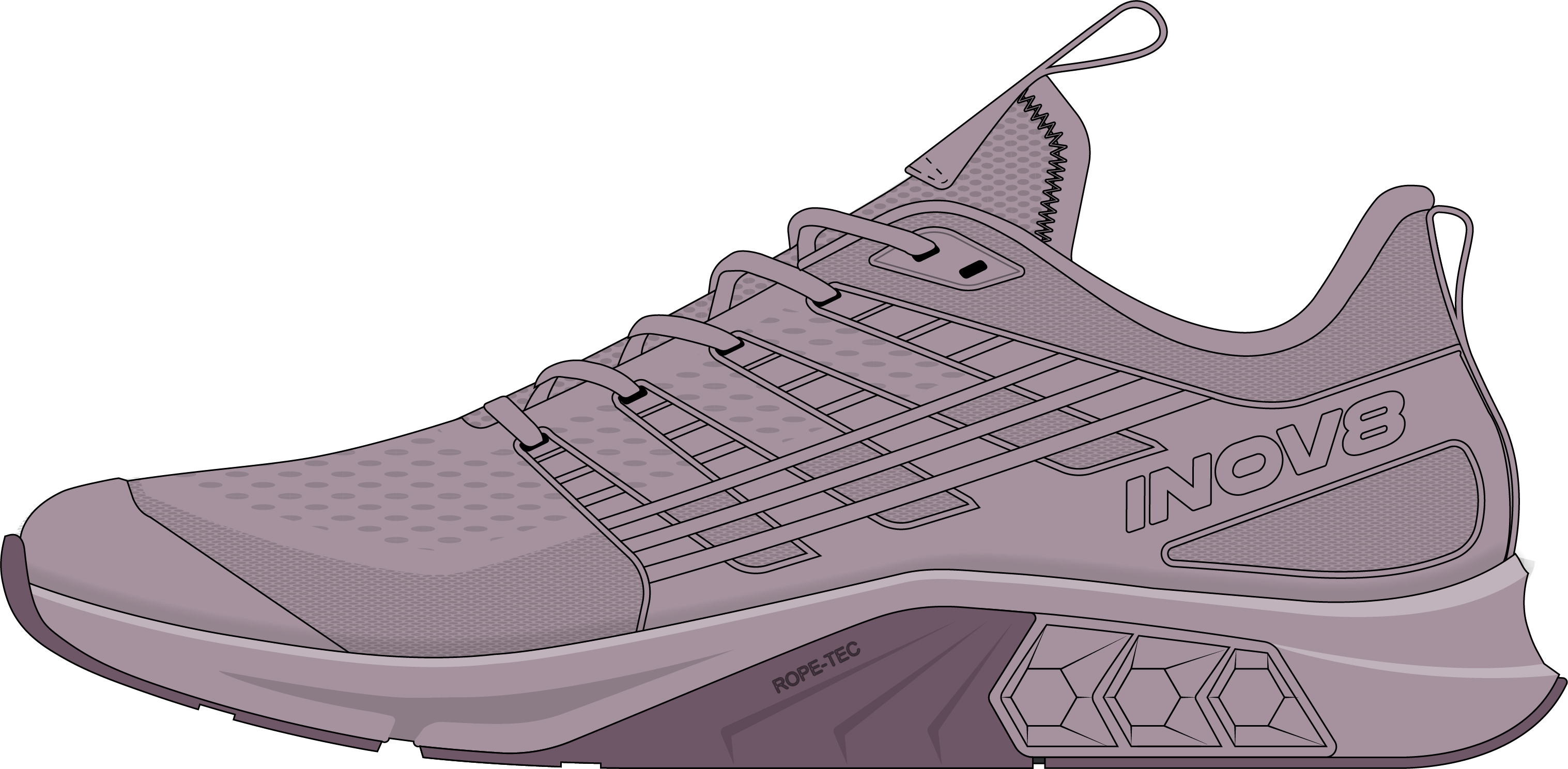 Image Inov8  F-Lite Max  Women LIGHT PURPLE/PURPLE  W7.5